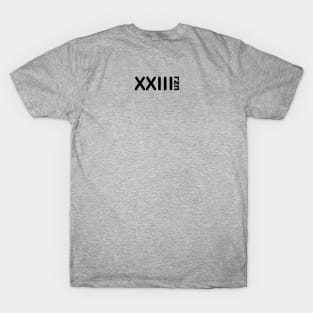 XXIII (blk) T-Shirt